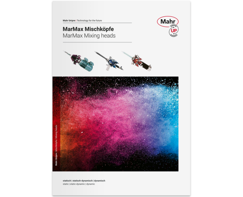 MarMax mixing heads on a white background