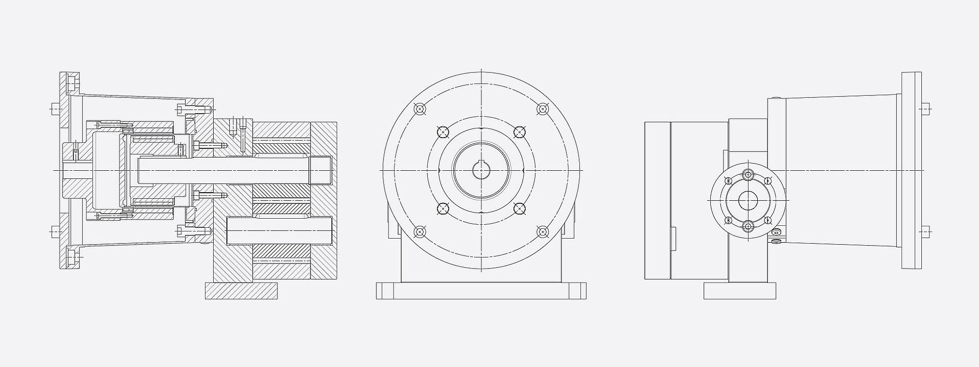 Sketch MarChem Gear Metering Pump