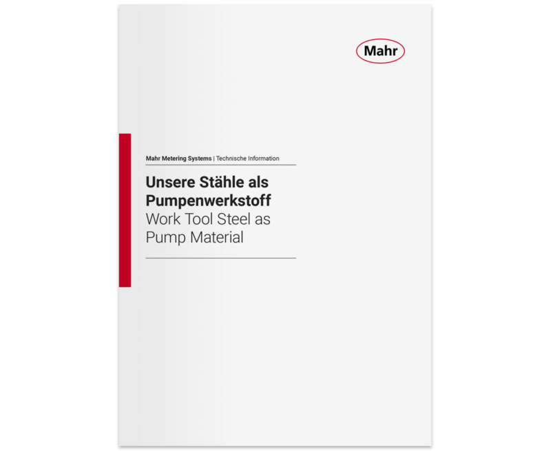 Pump material brochure